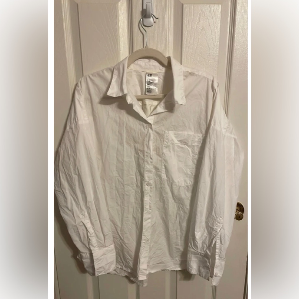 H&M White Button Down